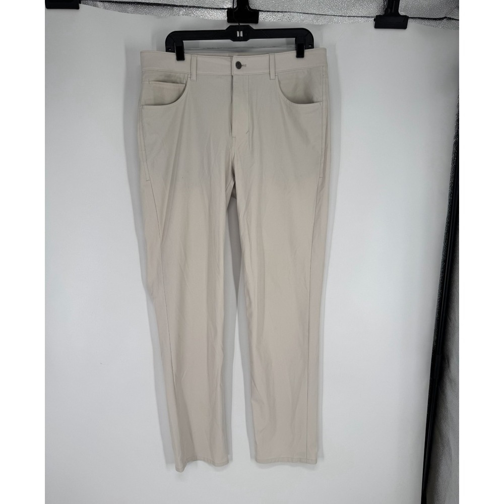 Johnnie O Cross Country Prep Formance Pants‎ Mens 36x31 Khaki Golf Performance